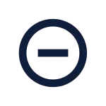 System Remove Line SVG Icon